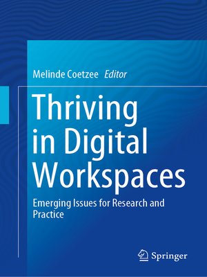 cover image of Thriving in Digital Workspaces